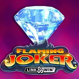 Flaming Joker Link and Win logo by Barstruck at Roulettino Casino