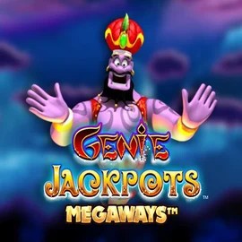 Jackpots logo of Genie Jackpots Megaways from Blueprint Gaming at Roulettino Casino