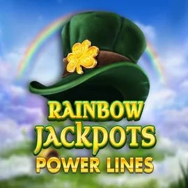 Rainbow Jackpots Power Lines logo by Red Tiger Gaming Roulettino Casino