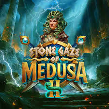 Stone Gaze of Medusa 2 online game logo by Stakelogic on roulettinoo.pl