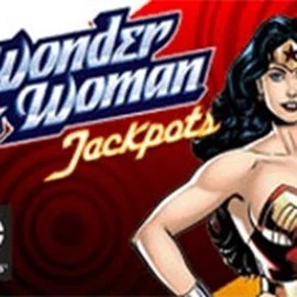 Wonder Woman Jackpots logo by Amaya at Roulettino Casino